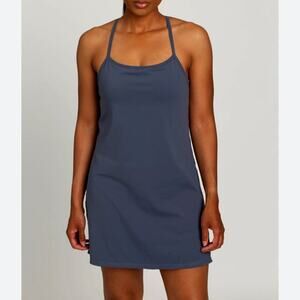 Gold Hinge Grey Tennis Dress